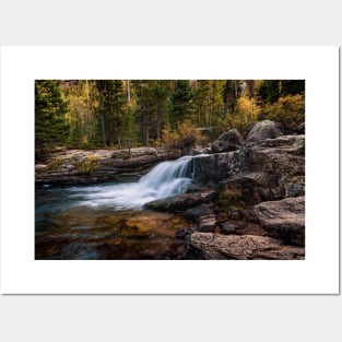 Copeland Falls in Autumn Posters and Art